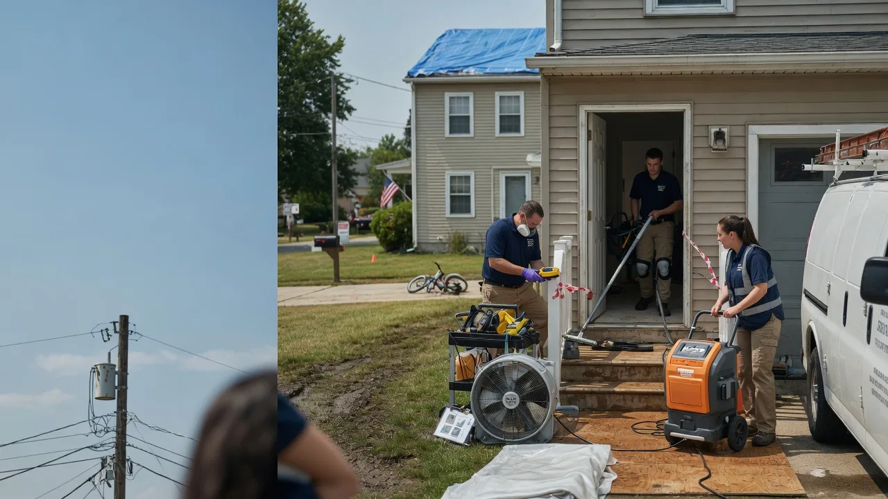 Water Damage Repair in Williamsburg, VA near me